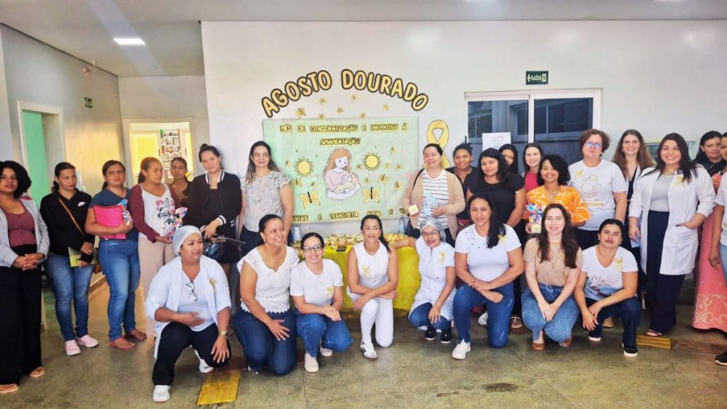 MAIS SAÚDE: Cáceres intensifica ações do Agosto Dourado e reforça atenção à saúde materno-infantil