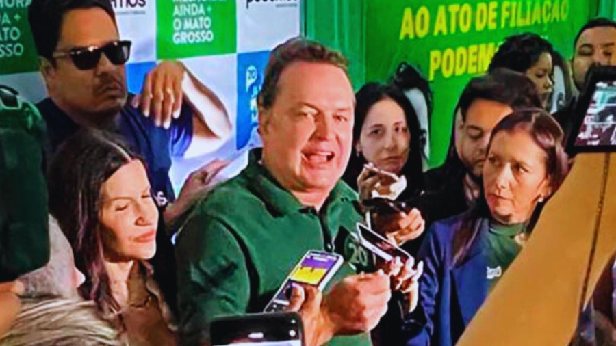 Filiação de Max Russi ao Podemos redesenha tabuleiro político em Mato Grosso e antecipa disputa por poder em 2026