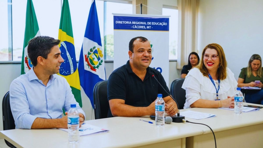 Leandro Almeida retorna à direção da DRE de Cáceres e reacende expectativas na educação da região Oeste