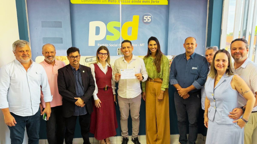 PSD Mato Grosso filia Tenente Coronel Wellison e reforça chapa estadual