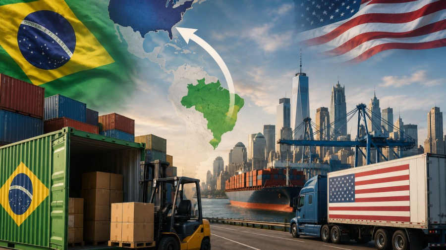 Tarifaço pode empurrar empresas brasileiras para dentro dos Estados Unidos