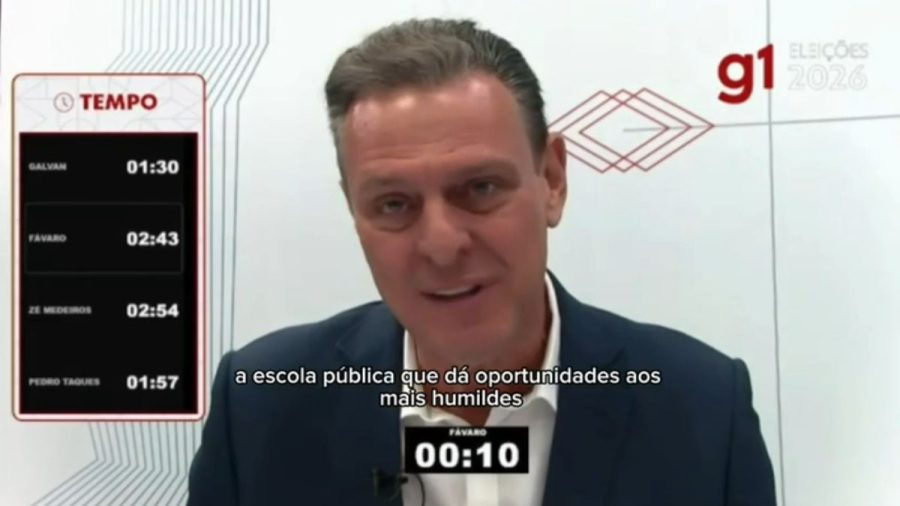 O senador Carlos Fávaro discursa sobre a importância dos investimentos na educação pública em Mato Grosso